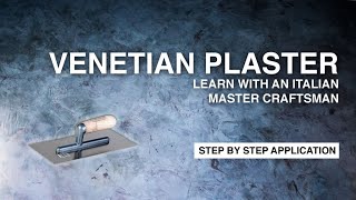 How to Apply Venetian Plaster  Step by step Guide [upl. by Maxine]