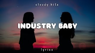 Lil Nas X  INDUSTRY BABY Clean  Lyrics feat Jack Harlow [upl. by Aihseuqal737]