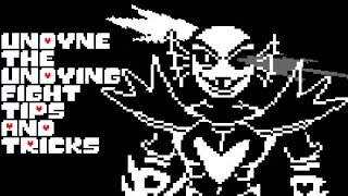 Undertale  Undyne The Undying Genocide Fight Tips and Tricks [upl. by Ytoc]