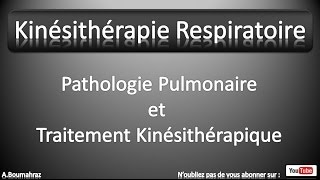 Kinésithérapie Respiratoire 8  BPCO [upl. by Nosneh]