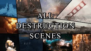 All World Landmarks Destruction in movies [upl. by Suivatnad]