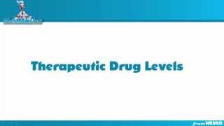 NCLEX® Pharmacology Review  Therapeutic Drug Levels lithium digoxin theophylline phenytoin [upl. by Nagoh873]