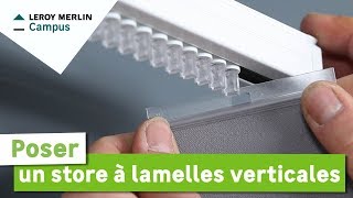 Comment poser un store à lamelles verticales [upl. by Pinchas]