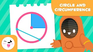 Circle and Circumference  Geometric Figures for Kids [upl. by Annayi]