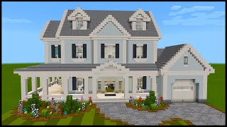 Minecraft How to Build a Suburban House 7  PART 1 [upl. by Vida237]