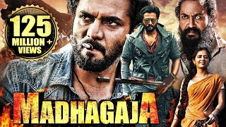 MADHAGAJA 2022 New Released Full Hindi Dubbed South Movie  Srii Murali Jagapathi Babu Ashika R [upl. by Nylecoj]