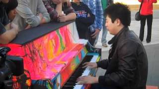 Lang Lang gives impromptu performance for students before Pacific Symphony concert [upl. by Arvonio]