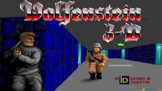 Wolfenstein 3D gameplay PC Game 1992 [upl. by Asiralc]