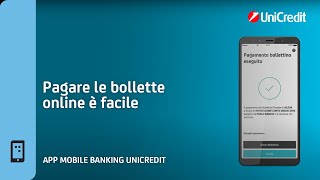 Pagare Le Bollette Online è facile con lApp Mobile Banking [upl. by Schaab]