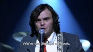 School of Rock official video  lyrics [upl. by Lilias]