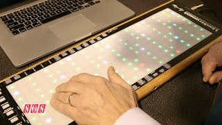 Roger Linn Design  LinnStrument MIDI Controller NAMM 2015 [upl. by Nnaik]