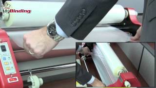 How To Set up the MY2700L Roll Laminator [upl. by Nonie923]