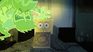 Ghost mission 👻  SpongeBob in real life [upl. by Ybur]