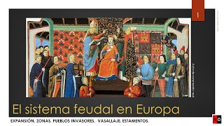 El sistema feudal en Europa Occidental [upl. by Debor]