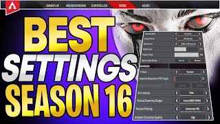 Best Controller Settings In Apex Legends Season 16 ALC  Reticle [upl. by Brentt474]