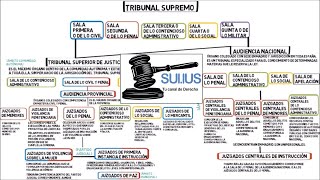 PODER JUDICIAL JUZGADOS Y TRIBUNALES [upl. by Ileane410]