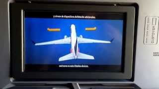 United Airlines Safety Video B737700 [upl. by Nosak]