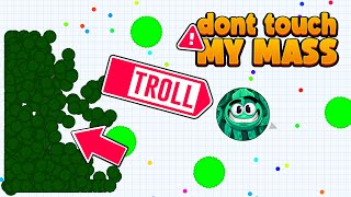 Agario Mobile  DONT TOUCH MY MASS [upl. by Krissie]