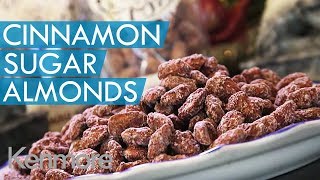 Cinnamon Sugar Coated Almonds Recipe Snack Ideas from Kenmore [upl. by Katharina]