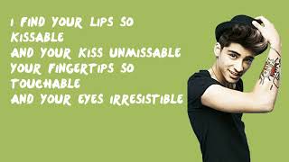 Irresistible  One Direction Lyrics [upl. by Eiclehc]