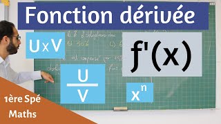 COMMENT calculer une fonction dérivée fx [upl. by Starks616]