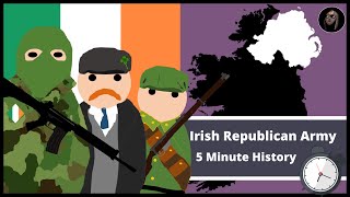 Who Were the IRA Irish Republican Army  5 Minute History Episode 1 [upl. by Ecinuahs52]