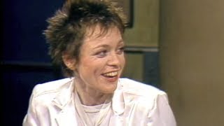 Laurie Anderson on Letterman May 8 1984 [upl. by Assyral]