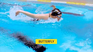 How to swim Butterfly [upl. by Jacquenetta]