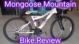 Mongoose Ledge 21 Mountain Bike Review 21 Speed [upl. by Jacobsohn]