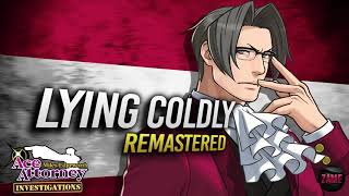 Pursuit  LYING COLDLY Remastered ► Ace Attorney Investigations Miles Edgeworth [upl. by Sivel]