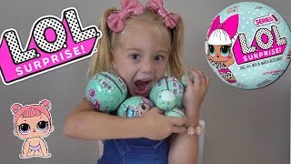 EVERLEIGH OPENS TONS OF LOL SURPRISE DOLLS [upl. by Eeb]