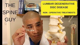 Lumbar Degenerative Disc Disease Part 2 Non surgical treatments [upl. by Sherline]