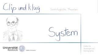 Soziologie studieren Niklas Luhmann  System [upl. by Katherine]