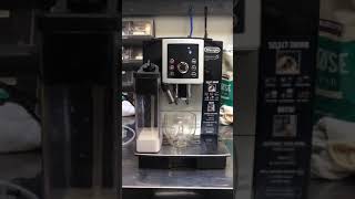 Milk Not Frothing  Delonghi Magnifica  Test 1707 [upl. by Howie]