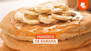 Panqueca de banana — Receitas TudoGostoso [upl. by Yxel613]