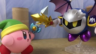 Kirby VS Meta Knight  Stop Motion Animation [upl. by Ardnaeel]