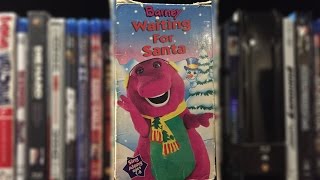 Barney Waiting for Santa 1990 CHRISTMAS REVIEW [upl. by Elocaj501]