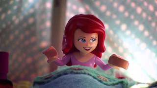 LEGO Disney Princess  The Princess Sleepover [upl. by Notlad]