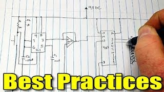 How to draw an electronic schematic [upl. by Anitel927]