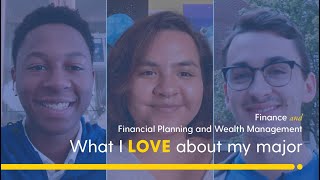 What I Love About My Major Finance [upl. by Aremus497]