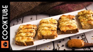 English Cheese Toast Recipe  How To Make Welsh Rarebit [upl. by Asek]