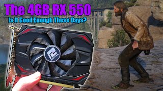 The 4GB RX 550  Can It Offer An Enjoyable Gaming Experience In 2021 [upl. by Ohploda]