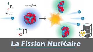 Fission nucléaire ☢️  Équation et lois de conservation  PhysiqueChimie  Lycée [upl. by Gem257]