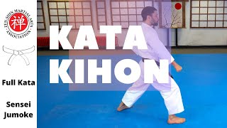 Kihon  Shotokan Karate White Belt Kata [upl. by Pontus]