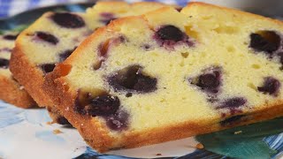 Lemon Blueberry Bread Recipe Demonstration  Joyofbakingcom [upl. by Benjie870]