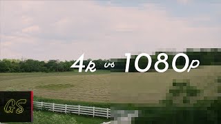 4k vs 1080p  Can you tell a difference on YouTube [upl. by Naoj]