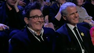 kd lang  The Juno Awards 2013 [upl. by Aiouqahs532]