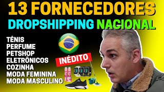 💰 13 FORNECEDORES PARA DROPSHIPPING NACIONAL  EXCLUSIVOS [upl. by Ettecul276]