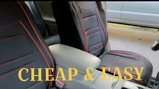 HOW TO INSTALL CAR SEATS COVERS  SIMPLY AND EASY  AmerFil Channel [upl. by Nylra]