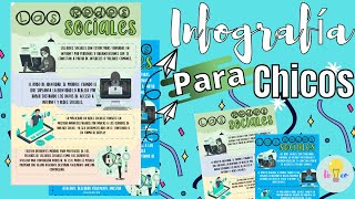 Cómo hacer INFOGRAFÍAS en Word💻 [upl. by Atekihs]